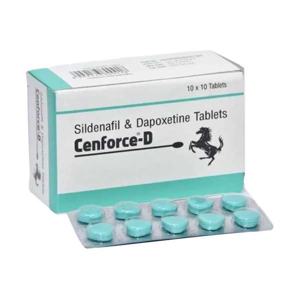 Doosje Cenforce-D 160 mg erectiemiddel met een strip